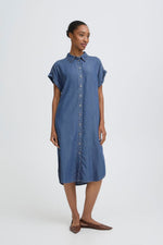 Load image into Gallery viewer, Kosmo Short Sleeve Shirt Dress

