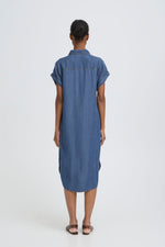 Load image into Gallery viewer, Kosmo Short Sleeve Shirt Dress
