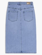 Load image into Gallery viewer, Leila Long Denim Skirt
