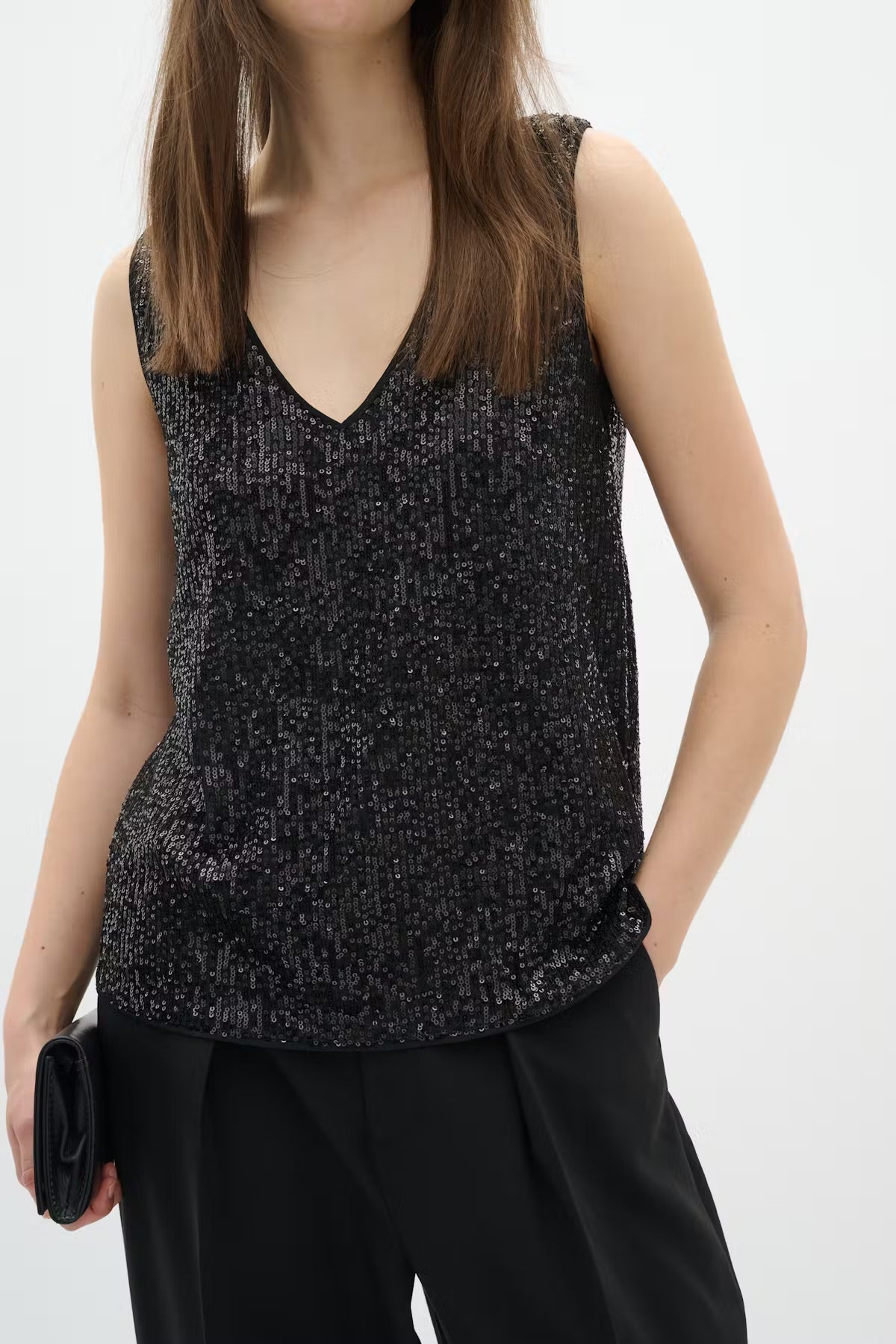 Barbara Sequin Top