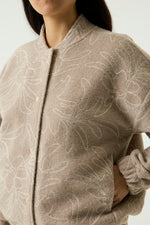Load image into Gallery viewer, Embroidered Bomber Jacket

