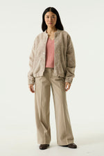 Load image into Gallery viewer, Embroidered Bomber Jacket
