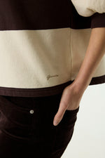 Load image into Gallery viewer, Striped Sweat Shirt

