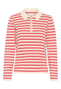 Putu 1/4 Striped Zip