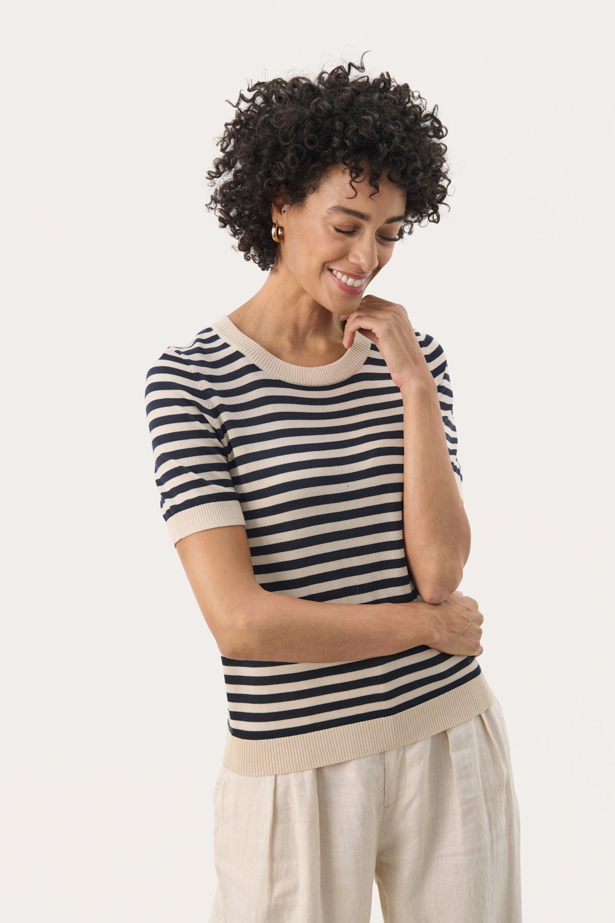 Nattaya Striped Pullover