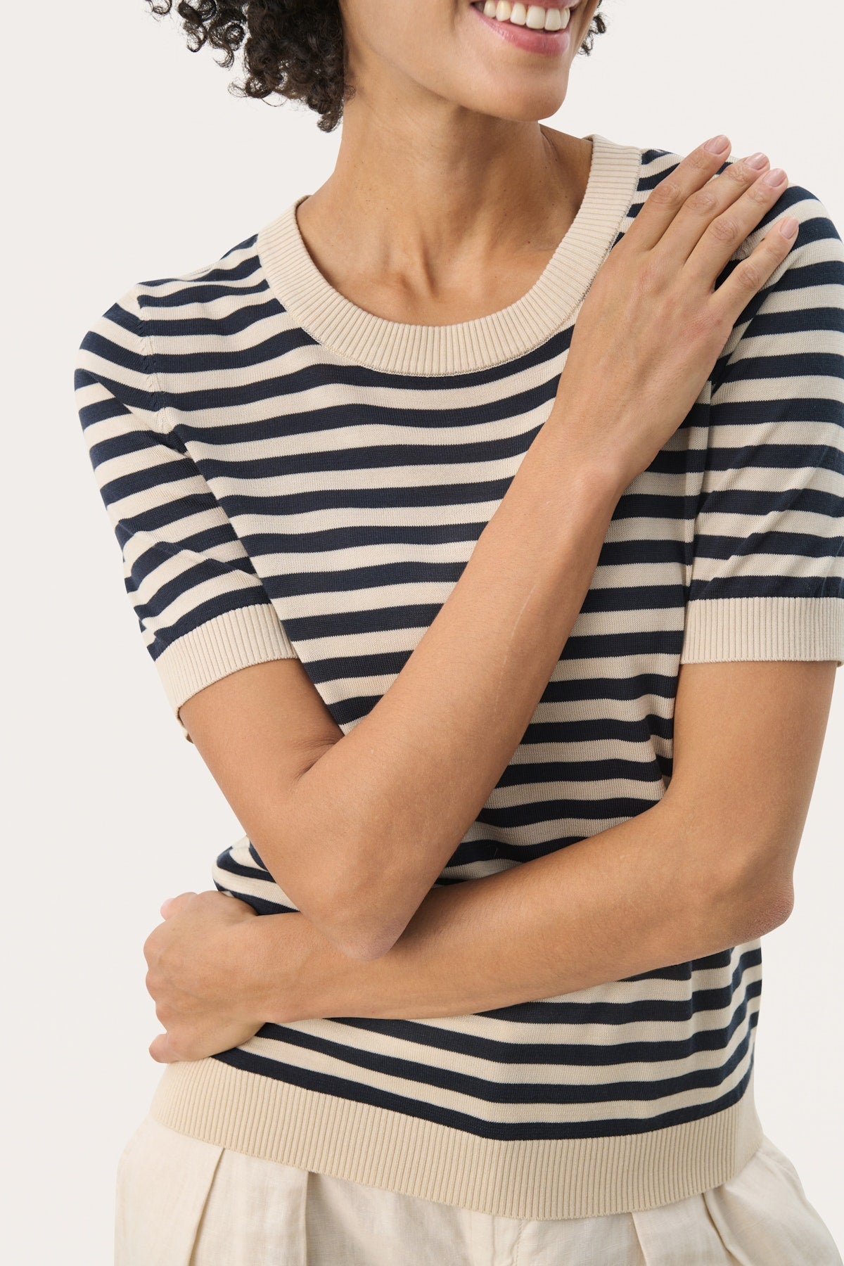 Nattaya Striped Pullover