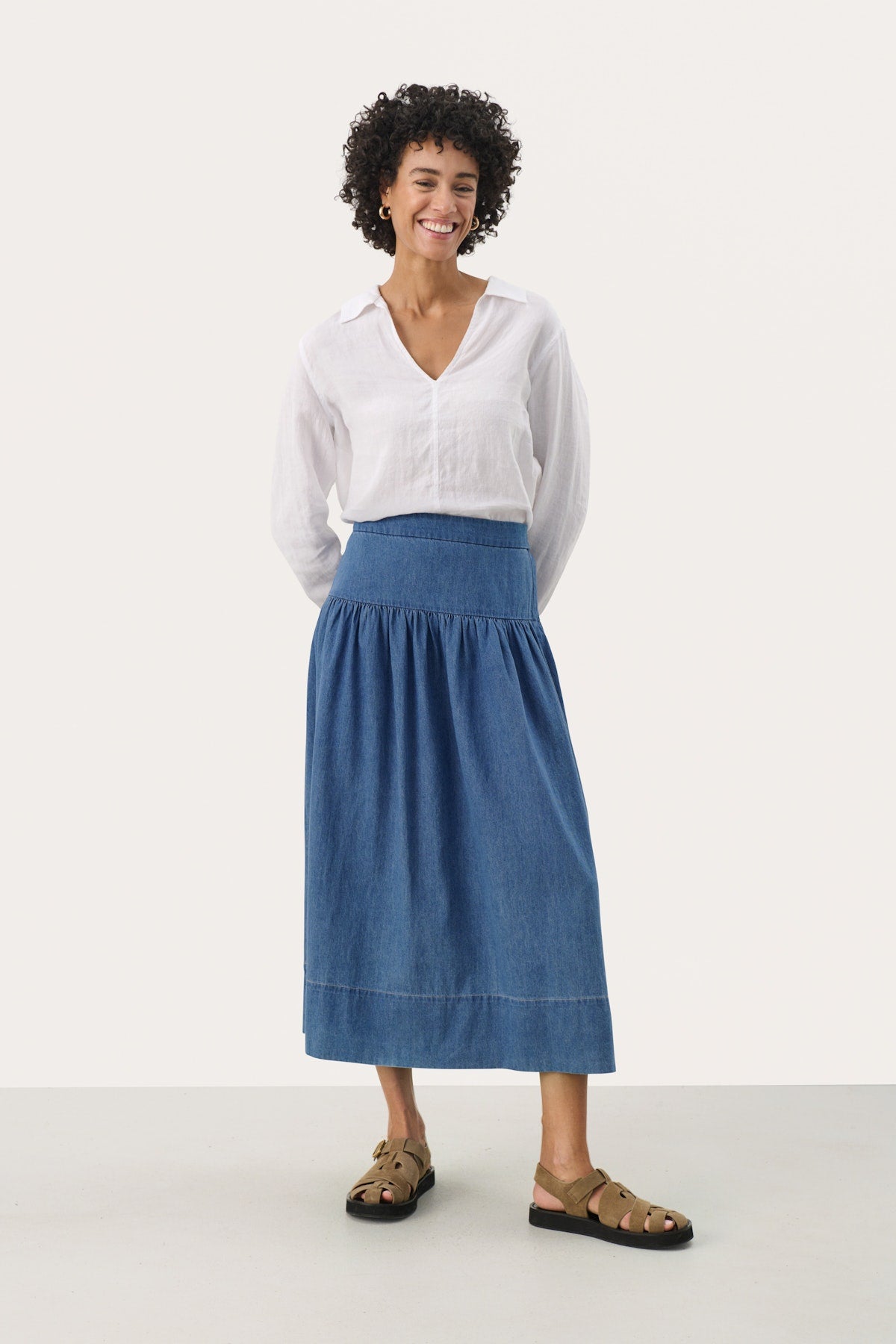 Nellia Denim Skirt