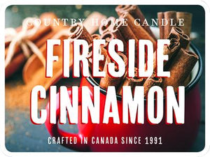 26oz Canister Jar Fireside Cinnamon