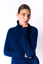 Load image into Gallery viewer, Ribbed Cashmere Turtleneck
