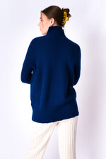 Load image into Gallery viewer, Ribbed Cashmere Turtleneck
